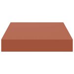 vidaXL Étagère Murale 4 Pièces Rouge 23 x 23 5 x 4 cm Bois d'ingénierie