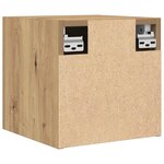vidaXL Meubles TV muraux 2 Pièces chêne artisanal 30 5x30x30 cm