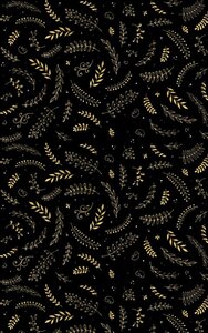 Tapis d'intérieur Noël 50 x 80 cm - Noir
