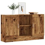 vidaXL Buffet vieux bois 120x30 5x70 cm bois d'ingénierie