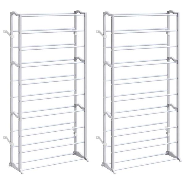 vidaXL Étagère à chaussures 2 Pièces