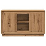 vidaXL Buffet chêne artisanal 102x35x60 cm bois d'ingénierie
