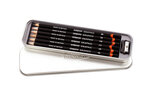 DERWENT - GRAPHIC - boîte métal 6 crayons graphite -