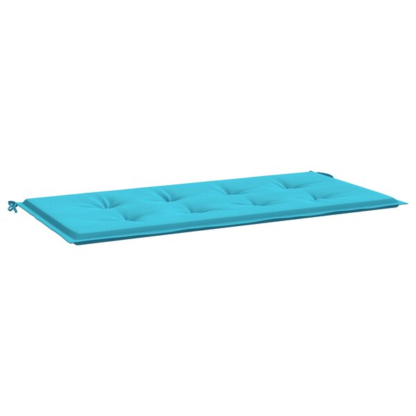 vidaXL Coussin Turquoise Tissu Oxford  Mousse 120 x 50 x 4 cm
