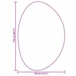 vidaXL Tapis HUARTE Noir 120 x 170 cm Polyester