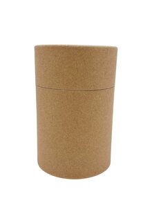 Lot de 6 boîtes cylindriques en carton Kraft 8.2 x 11.4 cm