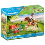 Playmobil - 70516 - cavalier et poney connemara