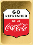 Monnaie GO REFRESHED COCA COLA Through the Decades 1/500 Oz Or 3000 Francs Chad 2023