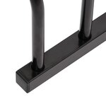 vidaXL Porte-vélos pour 6 vélos noir acier