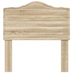 vidaXL Tête de lit Chêne Sonoma 90 cm Bois d'ingénierie