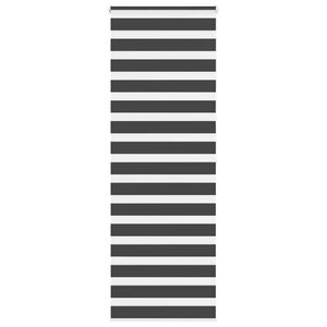 vidaXL Store zèbre noir 85x200 cm largeur du tissu 80 9 cm polyester