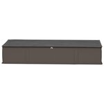 vidaXL Boîte de rangement avec fenêtre transparente 2 pc Tissu intissé