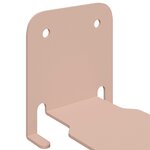 vidaXL Étagère Flottante Invisible 24 pc Rose 6 x 11 x 6 5 cm