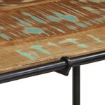 vidaXL Table console 110x42x76 cm bois massif de récupération