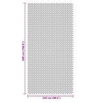 vidaXL Tapis de sol de camping vert 5x2 5 m