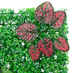  vidaXL Clôture à plantes artificielles 6 Pièces vert 40x60 cm