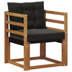 vidaXL 2 Pièce Canapé d’extérieur Bois d'Acacia Massif Naturel
