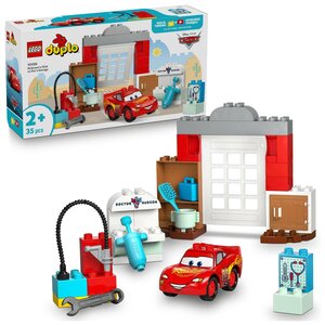 LEGO DUPLO Disney et Pixar Cars — La visite de McQueen au garage de Doc (10456  35 pièces)