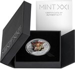 Pièce de monnaie en Argent 1 Dollar g 31.1 (1 oz) Millésime 2026 Born To Be Wild LEOPARD