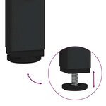 vidaXL Meuble de salle de bain lavabo et tiroirs chêne sonoma