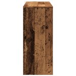 vidaXL Buffet vieux bois 102x33x75 cm bois d'ingénierie