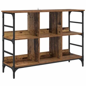 vidaXL Buffet Marron 102 x 32 x 73.5 cm Bois d'ingénierie