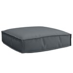 vidaXL Coussin Anthracite 60 x 60 x 12 cm Tissu Oxford