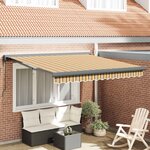 vidaXL Auvent Multicolore 300 x 250 x 165 cm Polyester et Aluminium