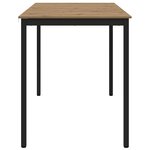 vidaXL Table de salle à manger / Table de repas Bois d'ingénierie