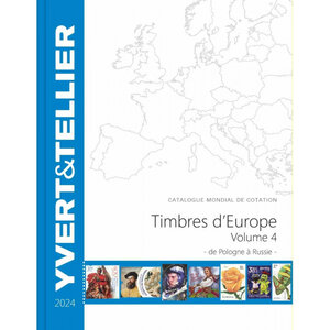 EUROPE Volume 4 - 2024 (Catalogue des timbres des pays d'Europe de P à R)