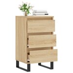 vidaXL Buffet chêne sonoma 40x35x70 cm bois d'ingénierie
