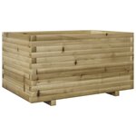 vidaXL Jardinière 90x60x49 5 cm bois de pin imprégné