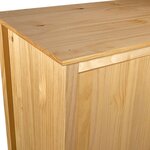 vidaXL Garde-robe à 2 portes Hill 89x50x170 cm Bois de pin solide