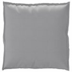 vidaXL Coussin pour assise de palette Gris 70 x 70 x 12 cm