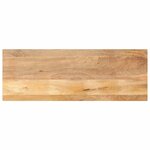 vidaXL Dessus de table 140x60x2 5cm rectangulaire bois massif manguier