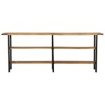 vidaXL Table console 180x35x70 cm bois de manguier massif