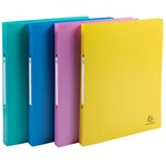 Classeur 2 Anneaux 15mm Polypropylène Forever Young - A4 - Couleurs Assorties - Exacompta