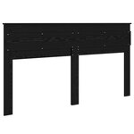 vidaXL Tête de lit Chêne noir 180 cm Bois d'ingénierie