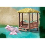 PLAYMOBIL 71143 - Wiltopia Paddles et dauphins roses