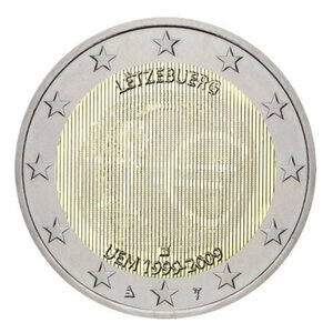 2 euros commémorative Luxembourg 2009 - UEM.