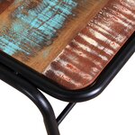 vidaXL Chaises à manger lot de 2 bois de récupération massif