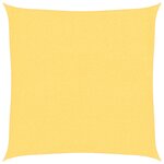 vidaXL Voile d'ombrage 160 g/m² Beige 2 5x2 5 m PEHD