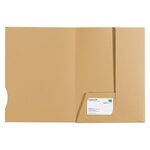 Sous-dossier 2 rabats kraft oxford 24 x 32 cm - paquet de 50