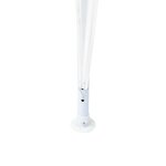 vidaXL Tente de fête Blanc 400 x 400 x 266 cm Polyester  Acier