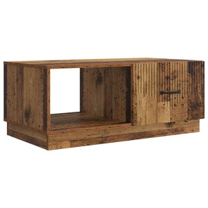 vidaXL Table basse Bois ancien 90 x 50 x 37 cm Bois d'ingénierie