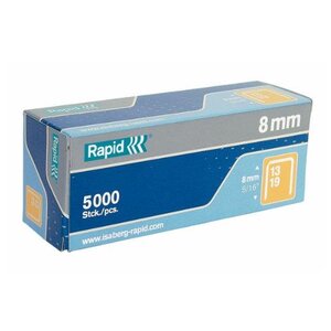 Boîte de 5000 Agrafes type 13/8 mm RAPID