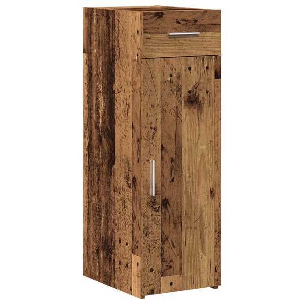 Buffet vidaXL en vieux bois 30x42 5x93 cm en bois d'ingénierie