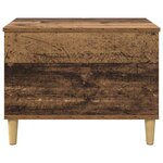 vidaXL Cabinet de chevet Bois ancien 60 x 44.5 x 45 cm