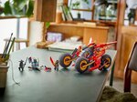 LEGO NINJAGO - Véhicule de Combat Ninja 3-en-1 - 71844