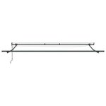 vidaXL Auvent rétractable automatique avec LED anthracite et blanc